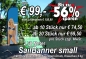 Preview: Sailbanner Small Beachflag inkl. Druck, Kreuzfuss, Tasche Aktionspreis!